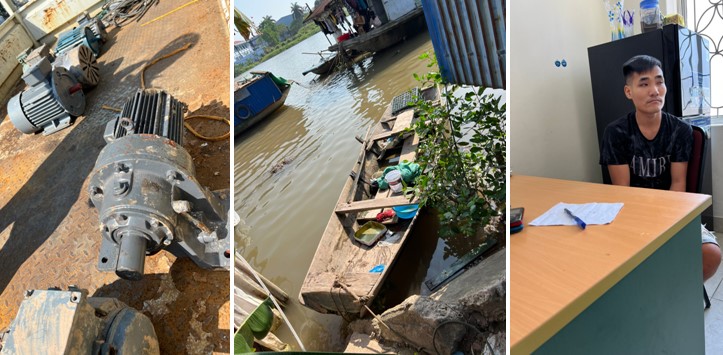 Phòng Cảnh sát đường thủy và Công an quận Dương Kinh: Phá vụ trộm cắp tài sản trong vòng 18 giờ